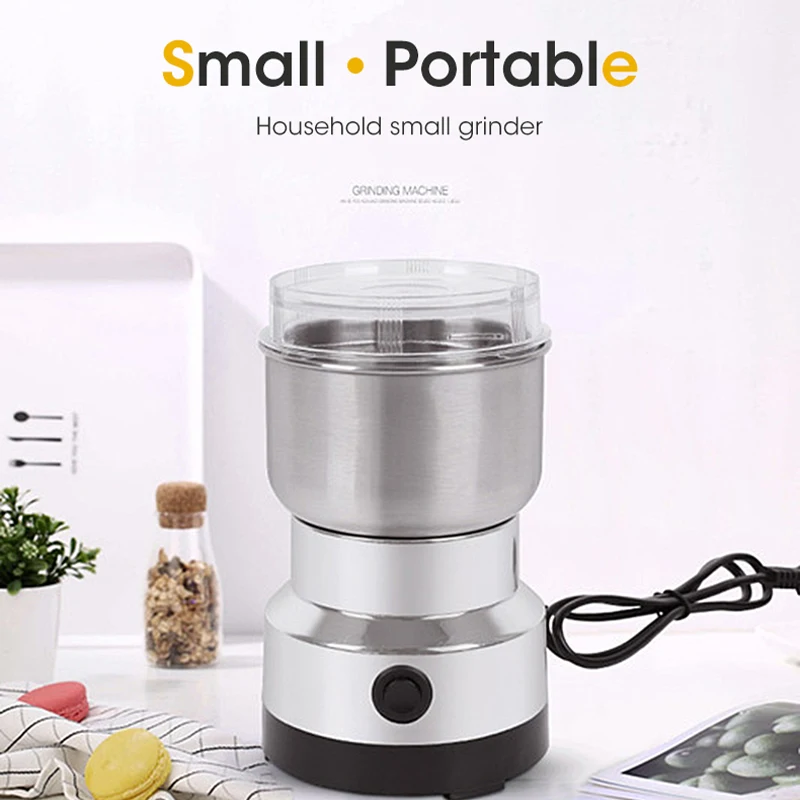 Mini Electric Grinder Household 300ml Ultrafine Baby Food Pulverizer Coffee Grinder Spice Pepper Grinder Grain Mill 4