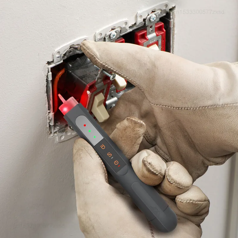 Mini Electric Test Pen Non-Contract Cordless Electricity Detector Wireless Electrical Circuit Voltage Pen Mini Electric Test Pen Non-Contract Cordless Electricity Detector Wireless Electrical Circuit Voltage Pen