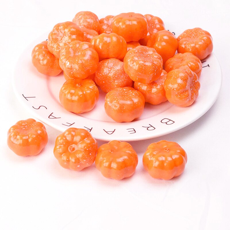 Mini Fake Pumpkins Decoration (25 pcs)