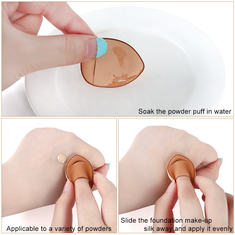 Mini Finger Makeup Sponges (20 pcs)
