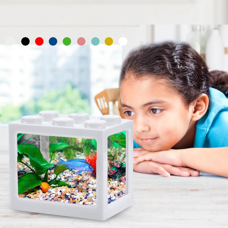 Mini Fish Tank Building Block Design Mini Fish Tank Building Block Design