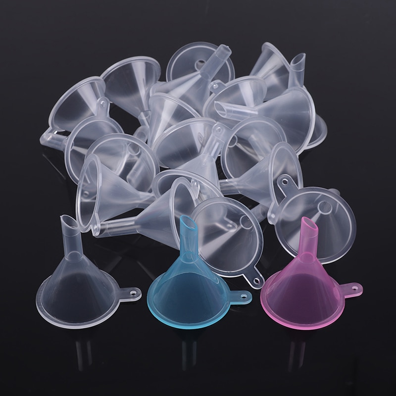 Mini Funnels For Filling Small Bottles (20 Pcs) Mini Funnels For Filling Small Bottles (20 Pcs)