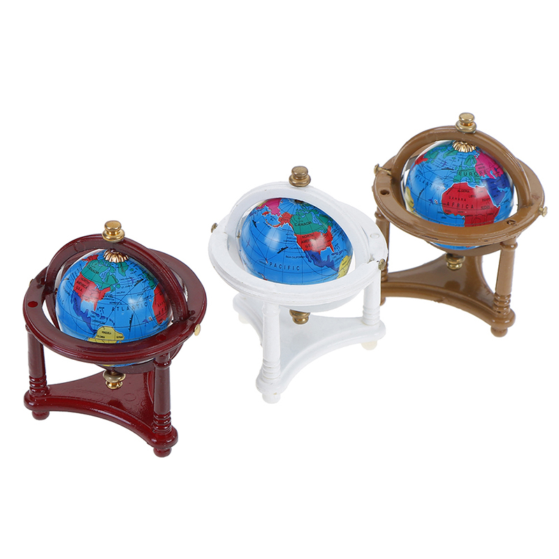 Mini Globe Decor with Wooden Stand Mini Globe Decor with Wooden Stand