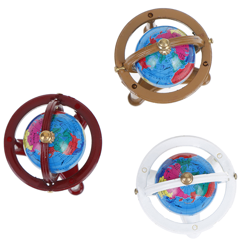 Mini Globe Decor with Wooden Stand Mini Globe Decor with Wooden Stand