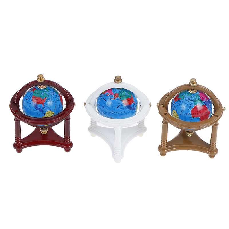 Mini Globe Decor with Wooden Stand Mini Globe Decor with Wooden Stand