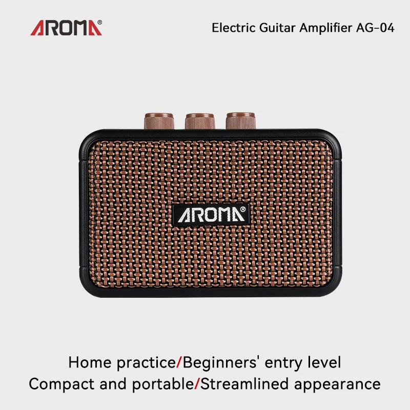Mini Guitar Amplifier 5W Electric Guitar Amp Small Practice Guitar Amp with Bluetooth Clean & Overdrive Channels