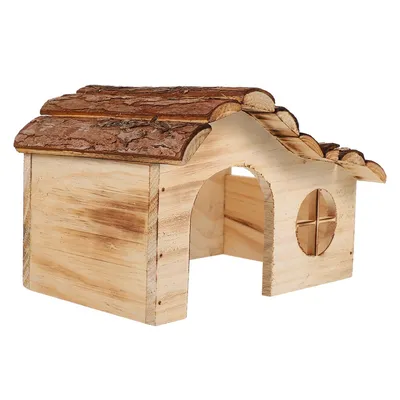 Mini Hamster Wooden House