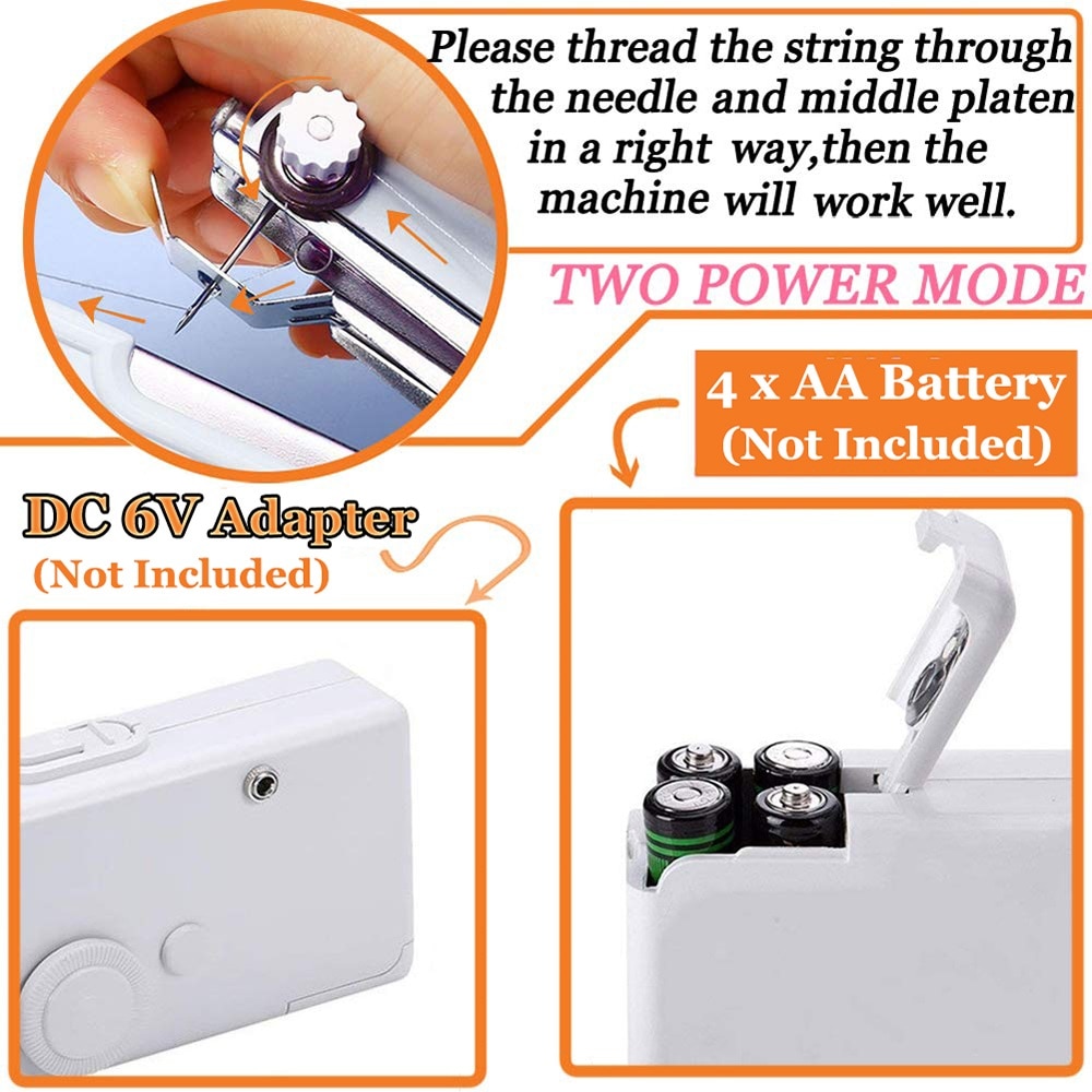 Mini Hand Sewing Machine Quick Stitch Mini Hand Sewing Machine Quick Stitch