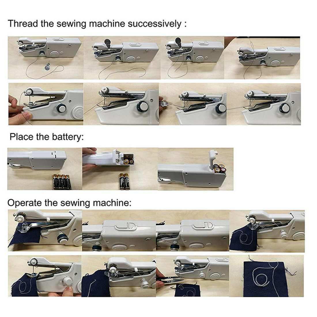 Mini Handheld Sewing Machine Tool