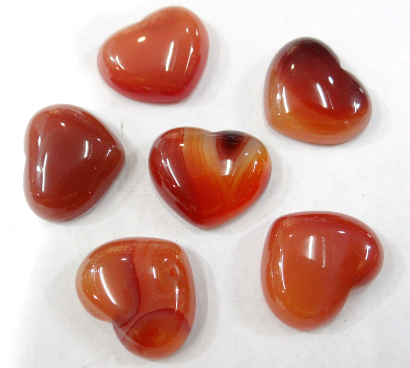 Mini Heart Shaped Stones (30pcs)