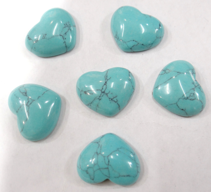 Mini Heart Shaped Stones (30pcs)