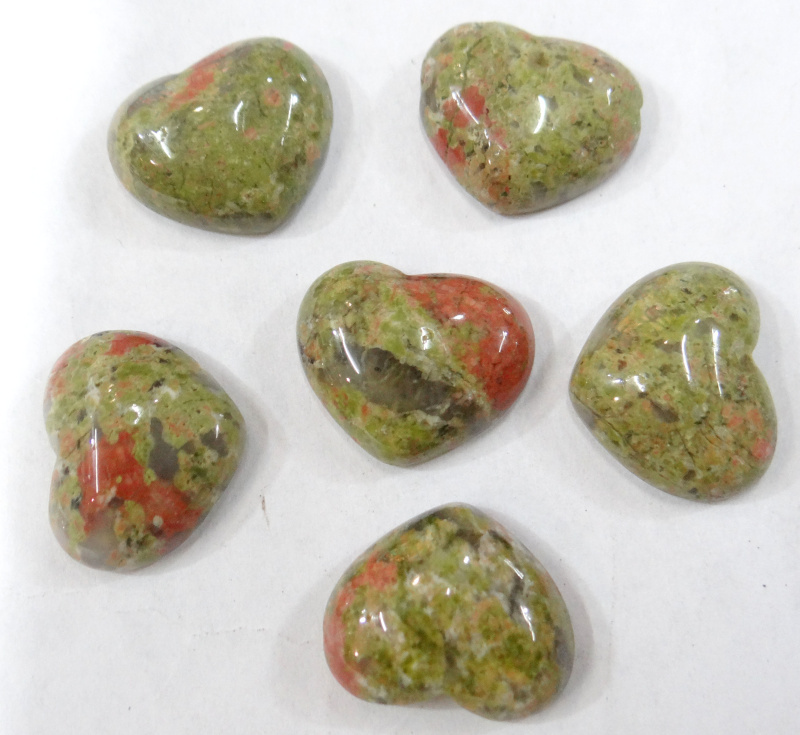 Mini Heart Shaped Stones (30pcs)
