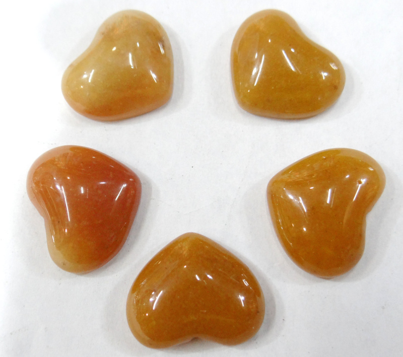 Mini Heart Shaped Stones (30pcs)