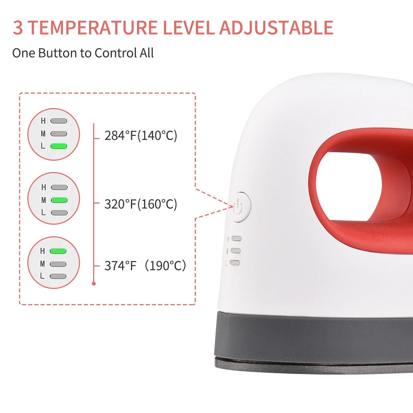 Mini Heat Press Machine TShirt Printing Easy Heating Transfer Press Iron Machines for Blanket Leather Portable DIY Home