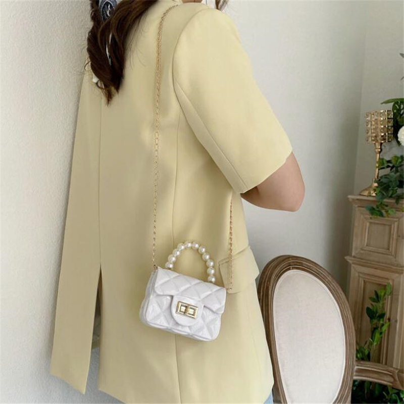 Mini Jelly Purse Chain Strap Sling Bag