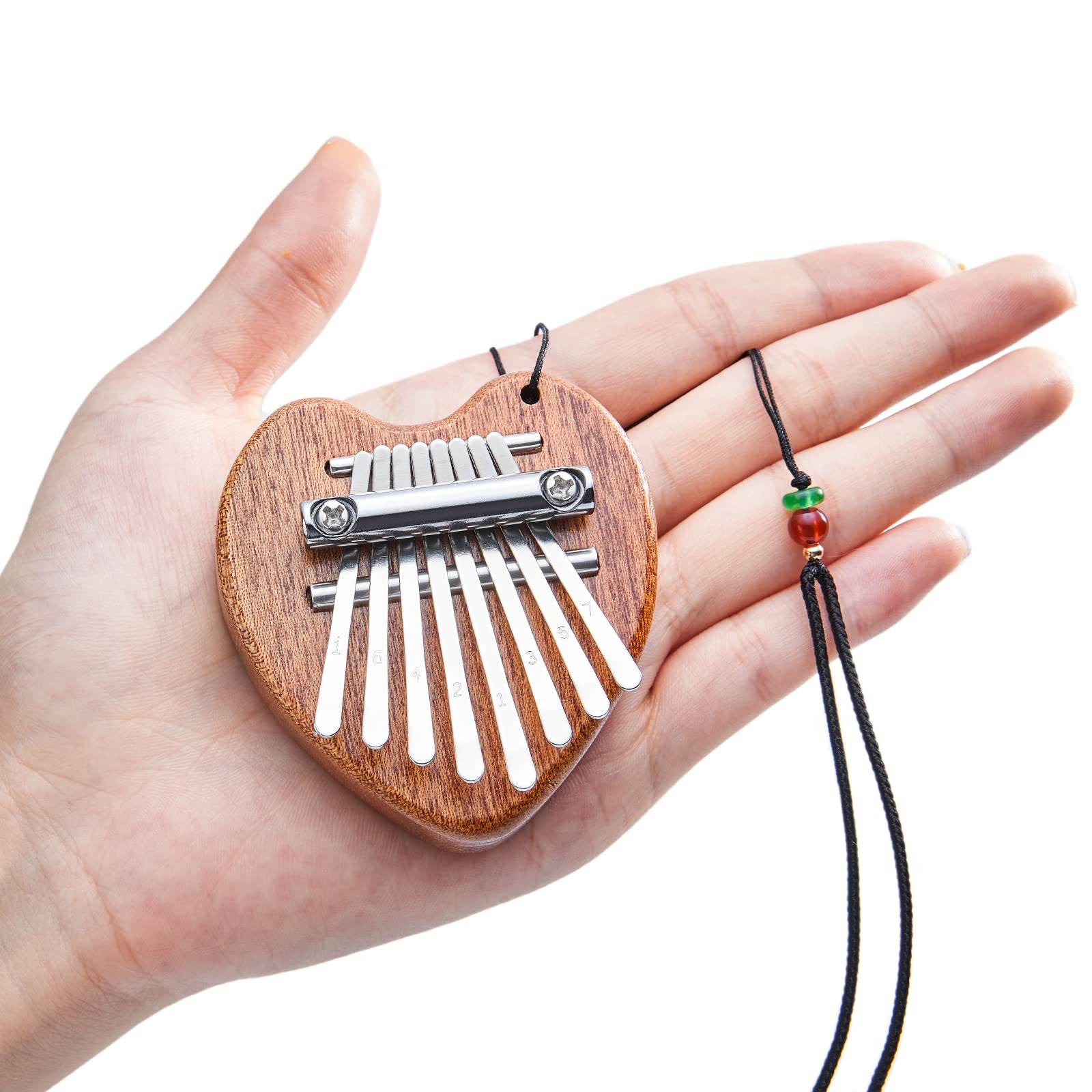 Mini Kalimba 8 Key Thumb Piano 1 Pack Love Style Cute Instrument Portable Exquisite Gift Set for Kids Mini Kalimba 8 Key Thumb Piano 1 Pack Love Style Cute Instrument Portable Exquisite Gift Set for Kids