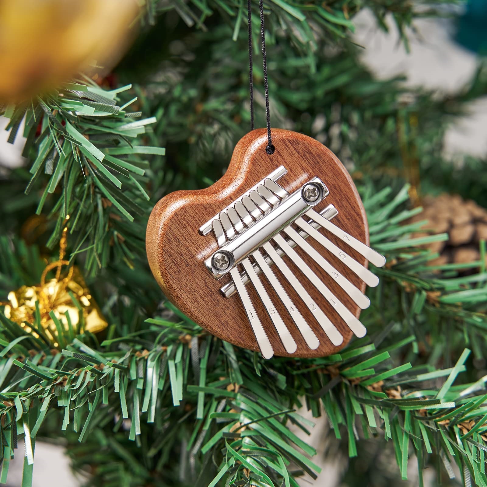 Mini Kalimba 8 Key Thumb Piano 1 Pack Love Style Cute Instrument Portable Exquisite Gift Set for Kids Mini Kalimba 8 Key Thumb Piano 1 Pack Love Style Cute Instrument Portable Exquisite Gift Set for Kids