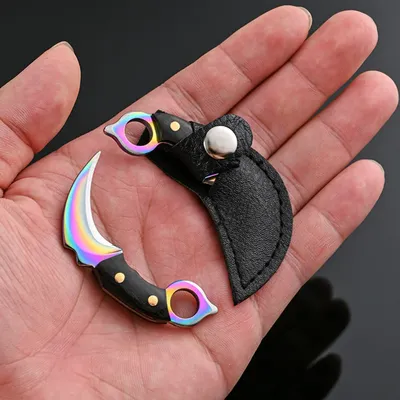 Mini Knife Keychain Pocket Knife Outdoor Camping Tactical Survival Portable Knife Peeler Fixed Blade Multi EDC Tool Mini Knife Keychain Pocket Knife Outdoor Camping Tactical Survival Portable Knife Peeler Fixed Blade Multi EDC Tool