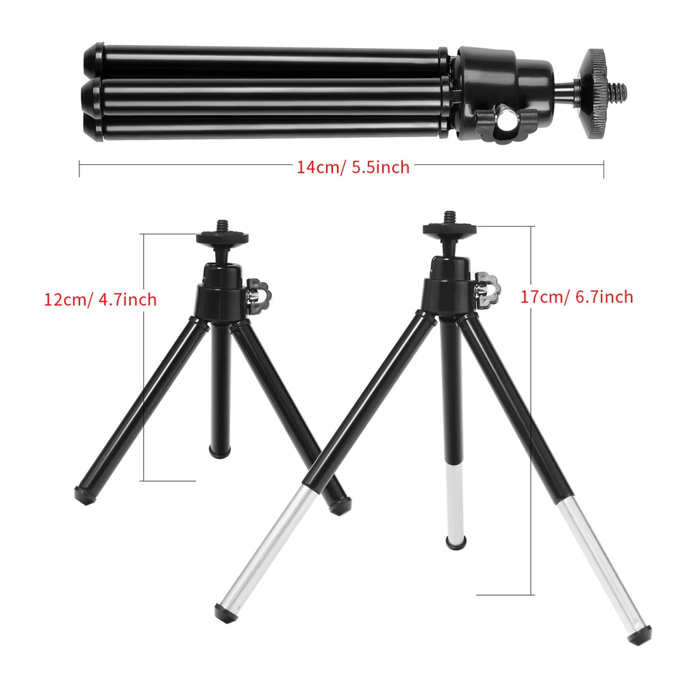 Mini LED Ring Lamp with Tripod