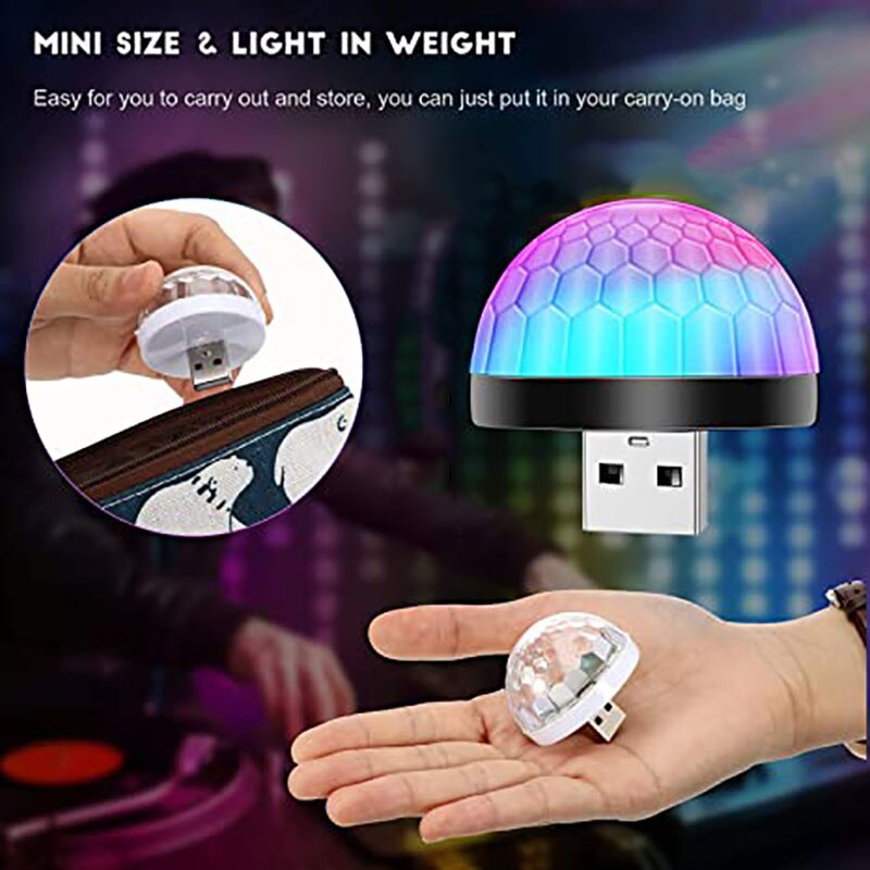 Mini LED USB Disco Ball Mini LED USB Disco Ball