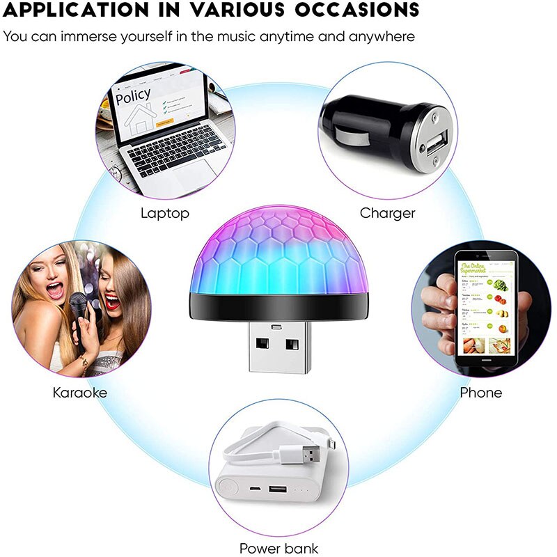 Mini LED USB Disco Ball Mini LED USB Disco Ball