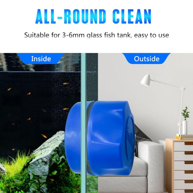 Mini Magnetic Aquarium Cleaner Scraper Brush Mini Magnetic Aquarium Cleaner Scraper Brush