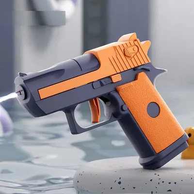 Mini Manual Water Gun Desert Eagle Pistol Shooting game Fight Toy Gun Water Play Summer Outdoor Toys For Children Boys