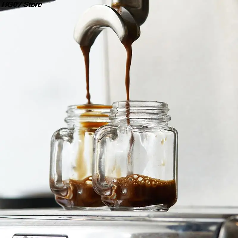 Mini Mason Jar For Jam Honey Portable Leakproof Coffee Milk Juice Bottle With Lid Home Party Bar Vodka Spirits Shot Mini Mason Jar For Jam Honey Portable Leakproof Coffee Milk Juice Bottle With Lid Home Party Bar Vodka Spirits Shot