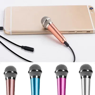 Mini Microphone Portable Phone Mic Mini Microphone Portable Phone Mic