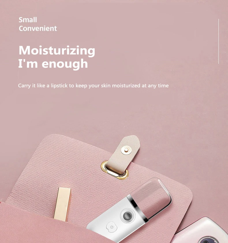 Mini Nano Mister Sprayer Cooler Facial Steamer USB Rechargeable Mini Humidifier Skin Face Care Moisturizing Nebulizer Mini Nano Mister Sprayer Cooler Facial Steamer USB Rechargeable Mini Humidifier Skin Face Care Moisturizing Nebulizer