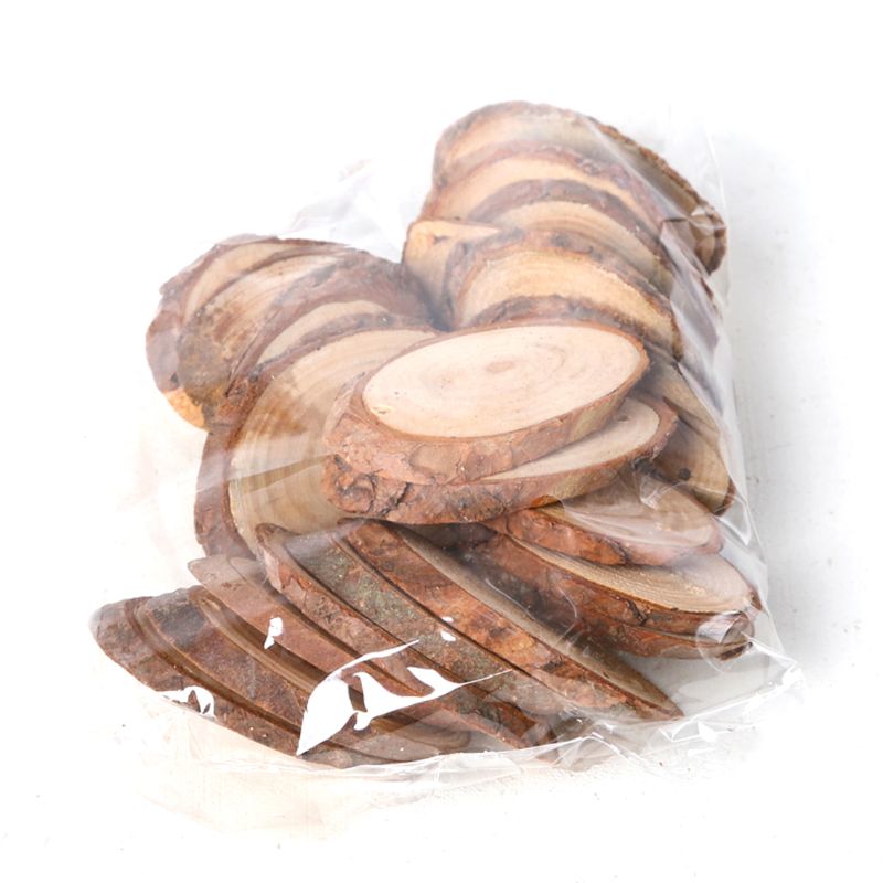 Mini Natural Wooden Slices (25pcs)