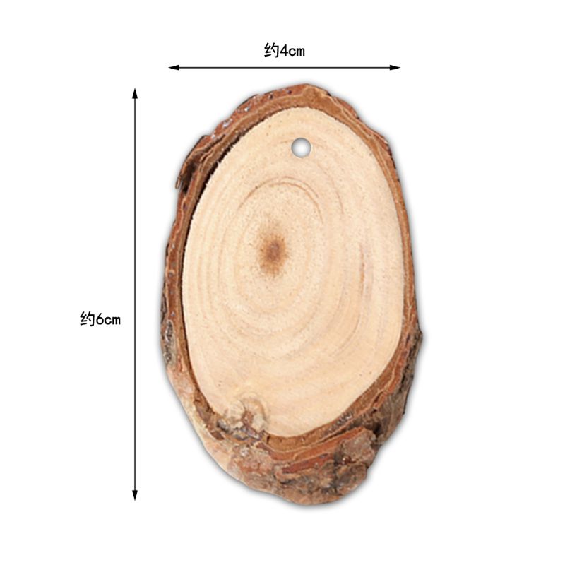 Mini Natural Wooden Slices (25pcs)