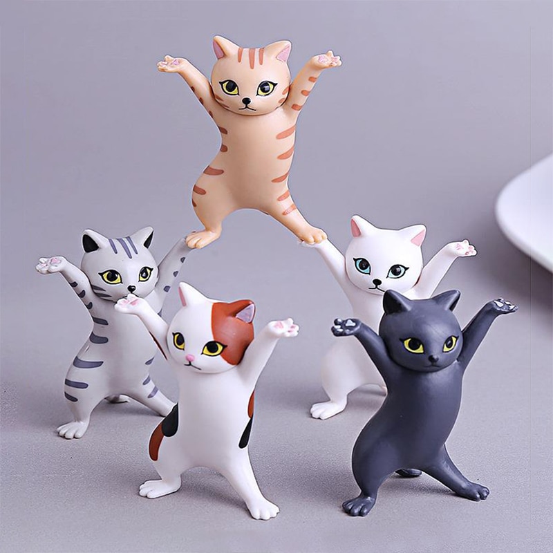 Mini Plastic Cat Pen Stand Mini Plastic Cat Pen Stand