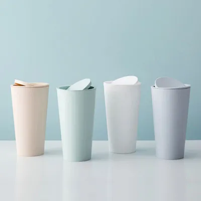 Mini Plastic Desk Garbage Can