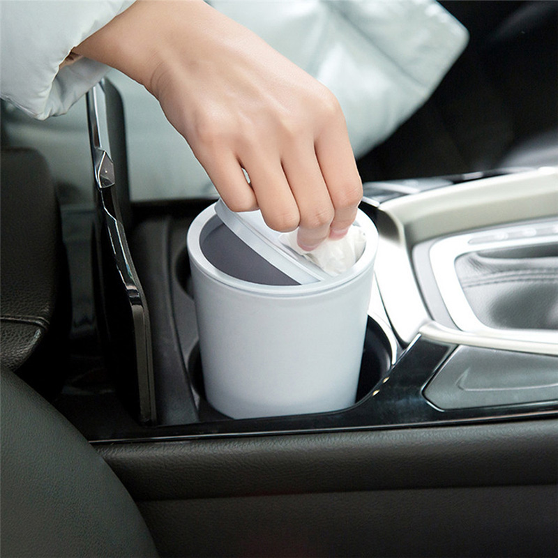 Mini Plastic Desk Garbage Can
