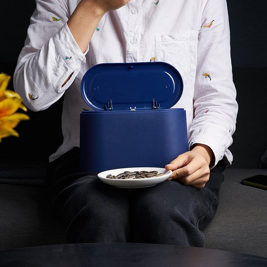 Mini Plastic Desktop Trash Can