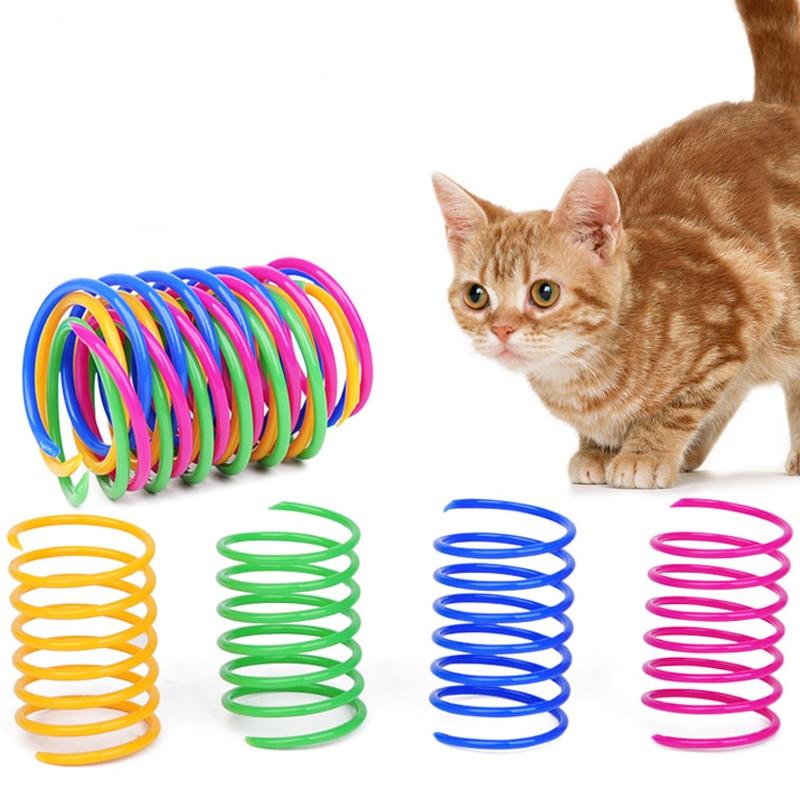 Mini Plastic Spring Cat Toys (20pcs) Mini Plastic Spring Cat Toys (20pcs)