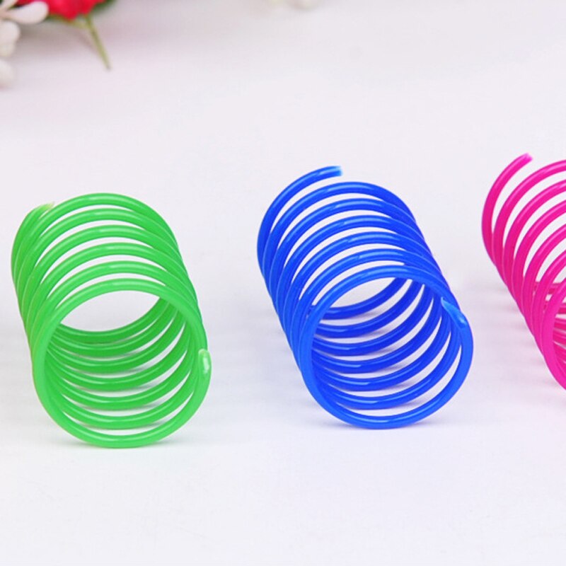 Mini Plastic Spring Cat Toys (20pcs)
