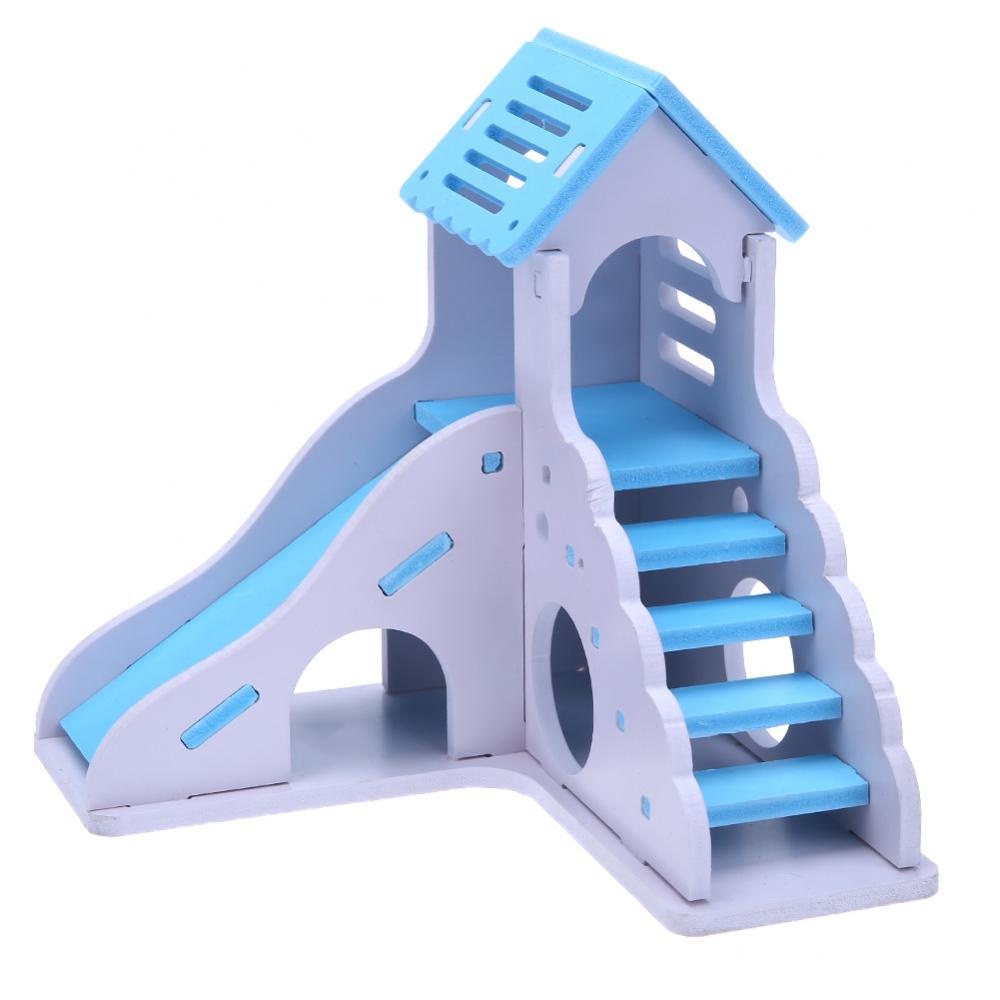 Mini Playhouse Wooden Hamster Slide Mini Playhouse Wooden Hamster Slide