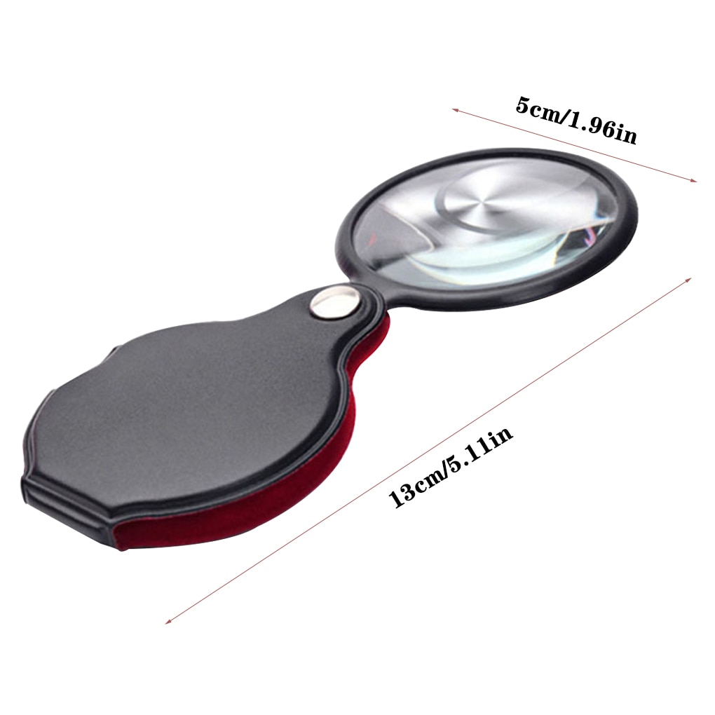 Mini Pocket 8x Handheld Magnifier Glass Mini Pocket 8x Handheld Magnifier Glass