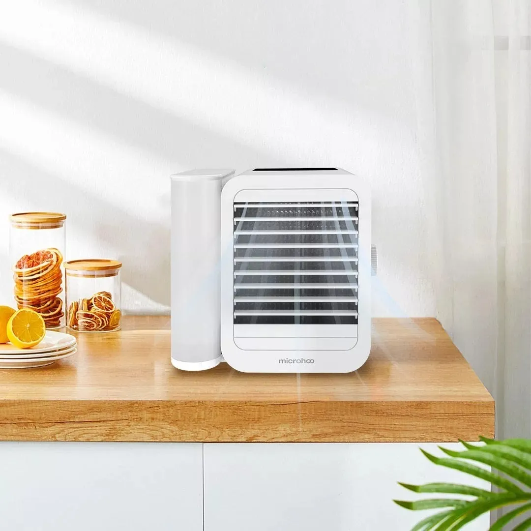 Mini Portable Air Conditioner Fan Cooler 1000ML Aromatherapy Essential Oil Diffuser Fast Cooling Humidifier Household