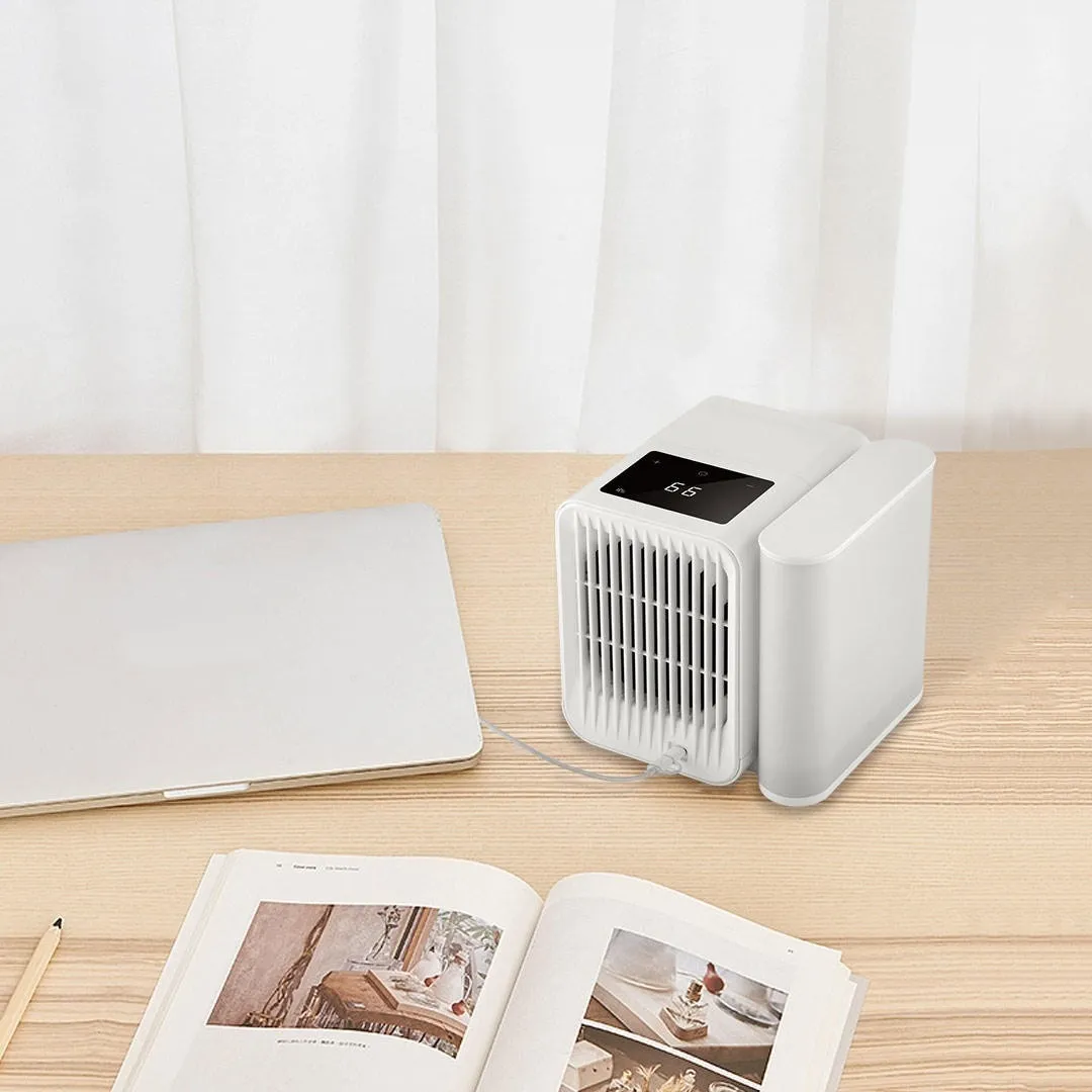 Mini Portable Air Conditioner Fan Cooler 1000ML Aromatherapy Essential Oil Diffuser Fast Cooling Humidifier Household