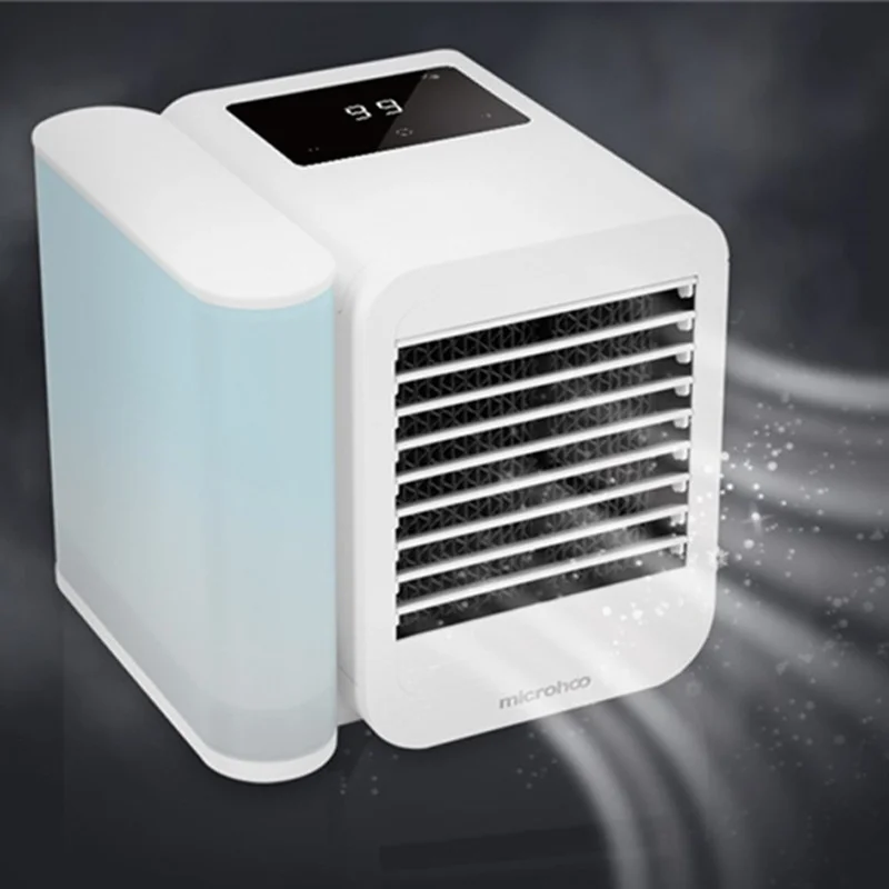 Mini Portable Air Conditioner Fan Cooler 1000ML Aromatherapy Essential Oil Diffuser Fast Cooling Humidifier Household