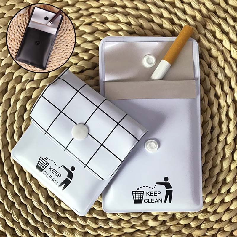 Mini Portable Ash Tray Pouch