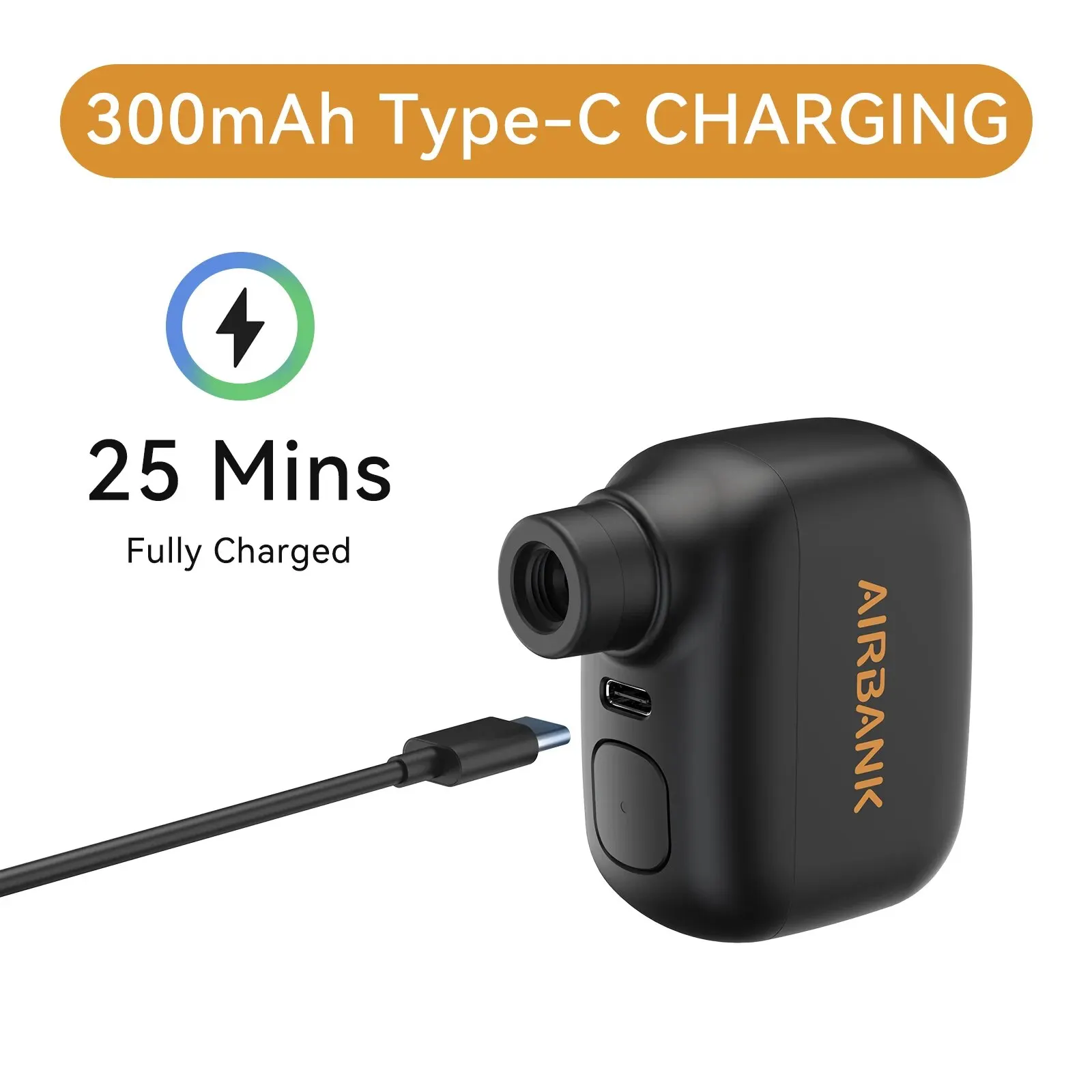 Mini Portable Bicycle Pump Rechargeable Air Inflator 100PSI 5V Type-C Bike Accessories for Bike Schrader Presta Tires Mini Portable Bicycle Pump Rechargeable Air Inflator 100PSI 5V Type-C Bike Accessories for Bike Schrader Presta Tires