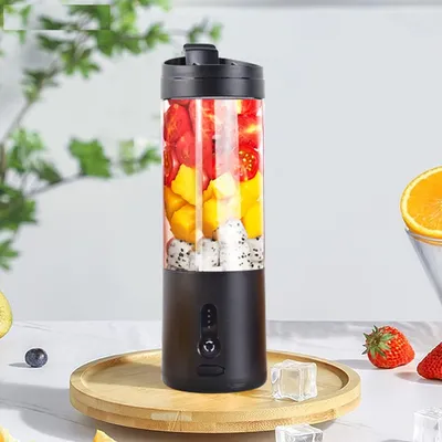 Mini Portable Blender Electric Fruit Juicer Smoothie Orange Fresh Juice Blender Multifunction Rechargeable Portable