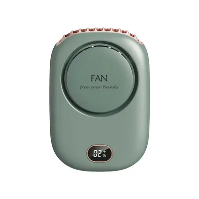 Mini Portable Fan Portable Rechargeable Bladeless Turbo Ultra Quiet Student Hand Held Fan Outdoor Sports Travel