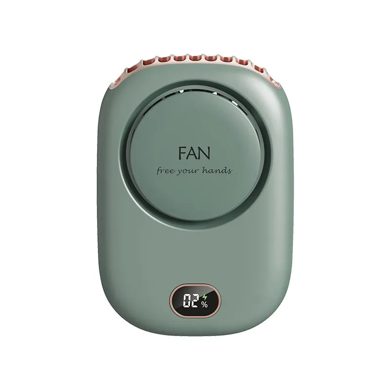 Mini Portable Fan Portable Rechargeable Bladeless Turbo Ultra Quiet Student Hand Held Fan Outdoor Sports Travel