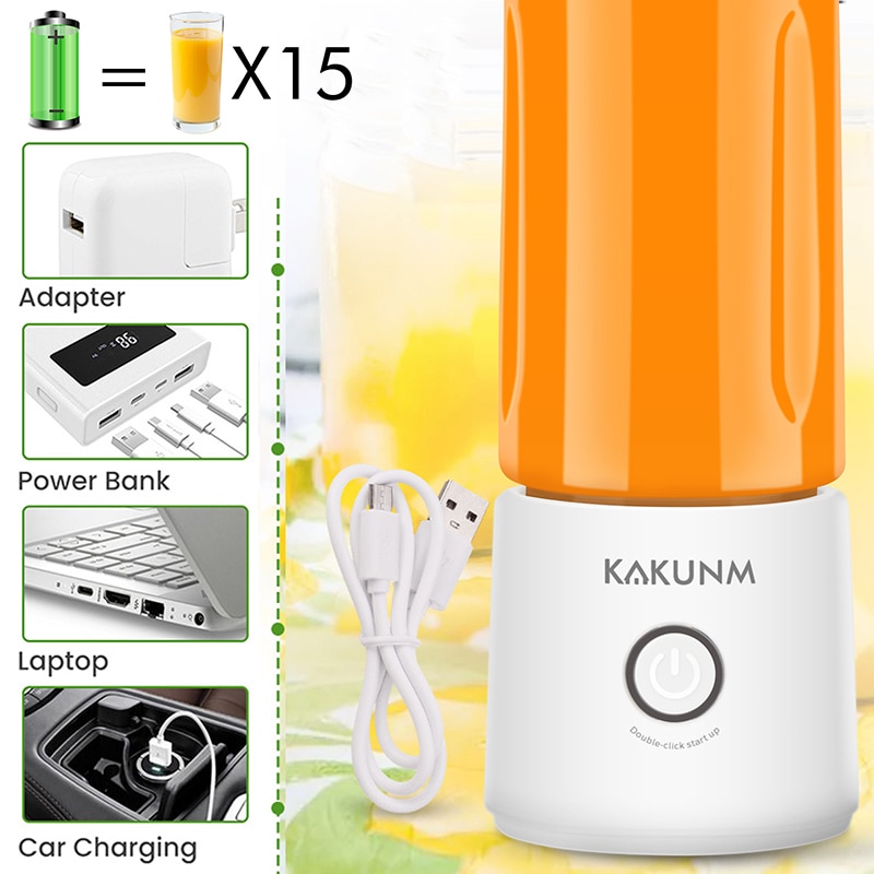 Mini Portable Juicer Rechargeable Device