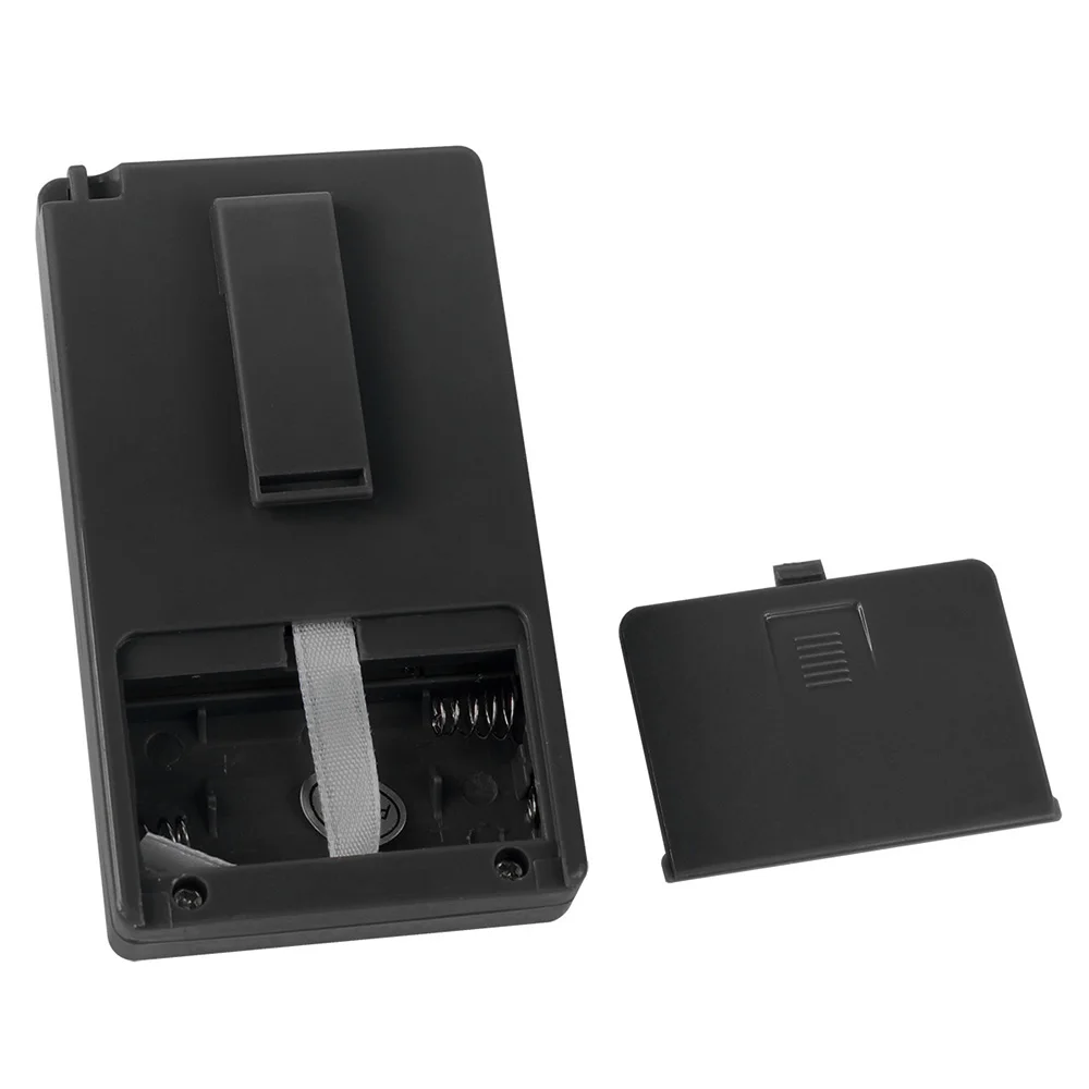 Mini Portable Stereo FM Radio Digital Clock Receiver for Meeting Simultaneous Interpretation Clip-on Radio w/ Earphone